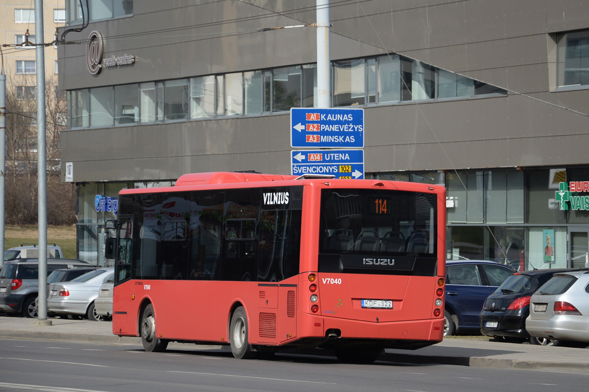 Литва, Anadolu Isuzu Citibus (Yeni) № V7040