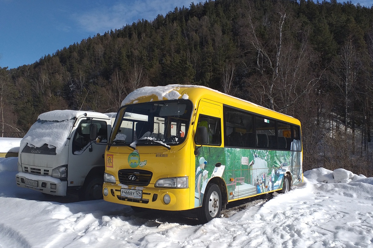 Красноярский край, Hyundai County LWB C12 (ТагАЗ) № Р 466 ВУ 124