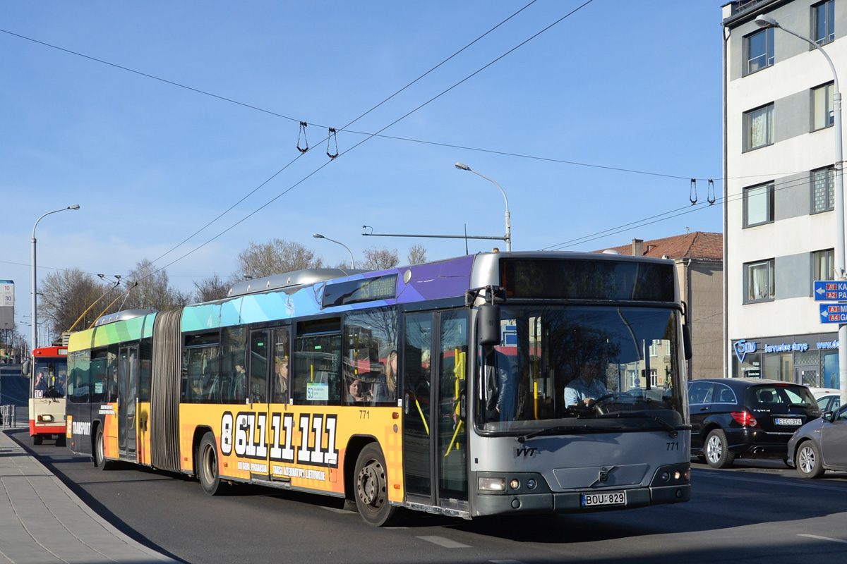 Литва, Volvo 7700A № 771