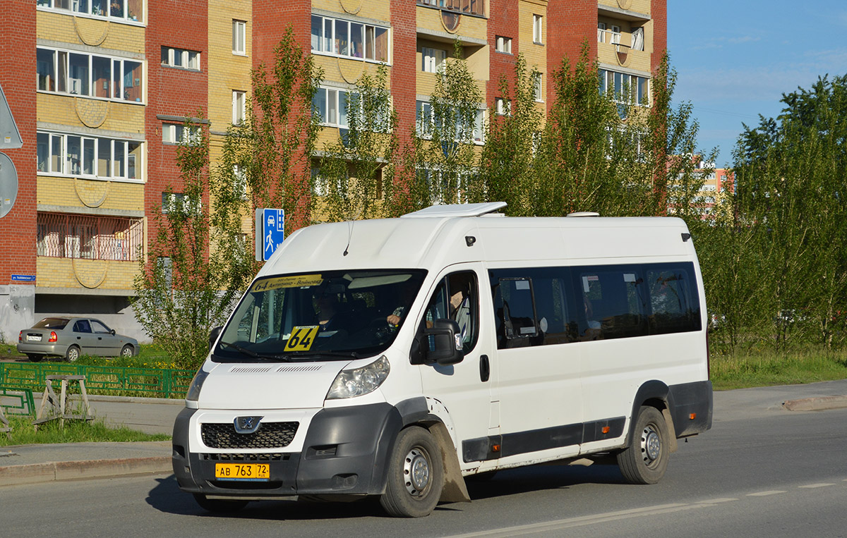 Тюменская область, Нижегородец-2227SK (Peugeot Boxer) № АВ 763 72