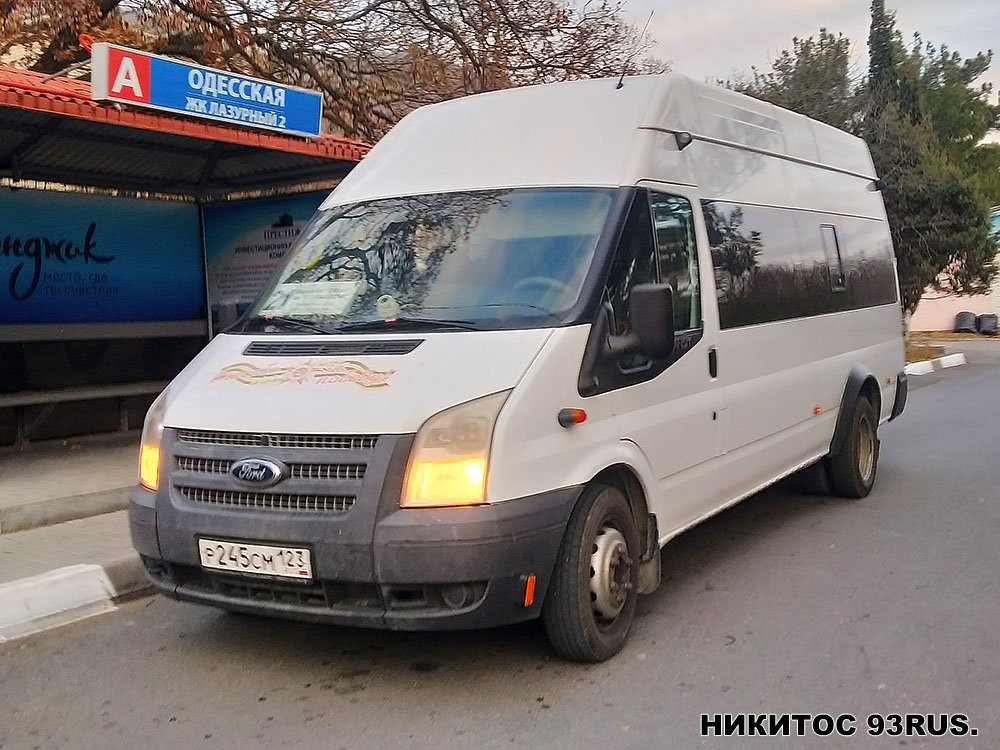 Краснодарский край, Нижегородец-222709  (Ford Transit) № Р 245 СМ 123