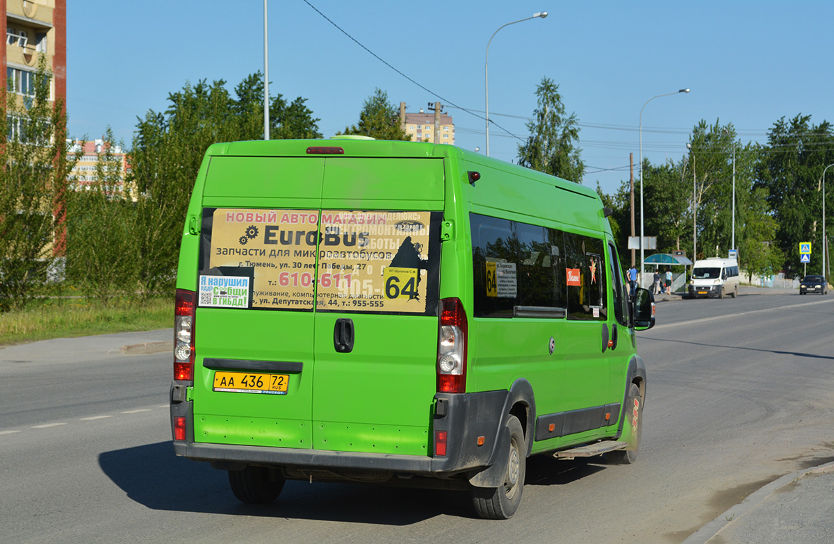 Тюменская область, Нижегородец-2227SK (Peugeot Boxer) № АА 436 72