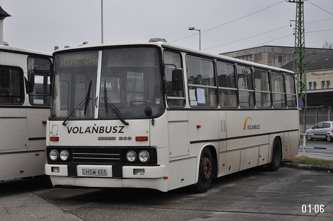 Венгрия, Ikarus 260.20M № HSW-655