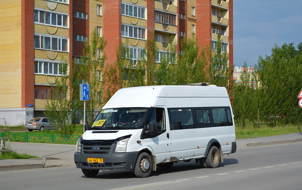 Obwód tiumeński, Promteh-224320, 21, 22 (Ford Transit) Nr АА 463 72