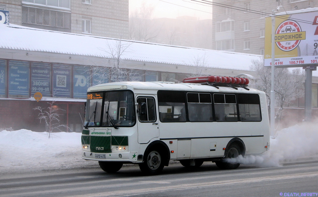 Томская область, ПАЗ-32054 № К 612 УЕ 70