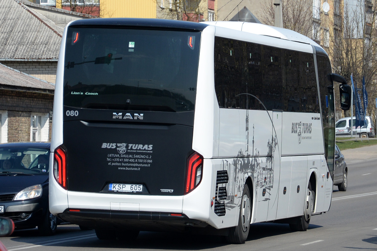 Литва, MAN R07 Lion's Coach RHC424 № 080