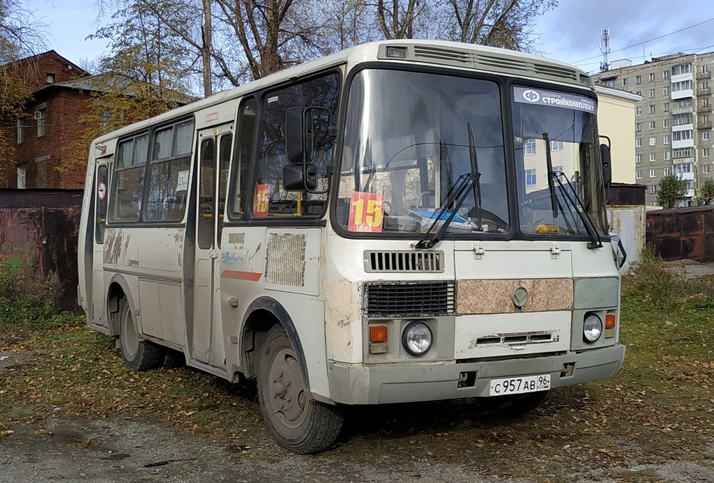 Свердловская область, ПАЗ-32054 № С 957 АВ 96