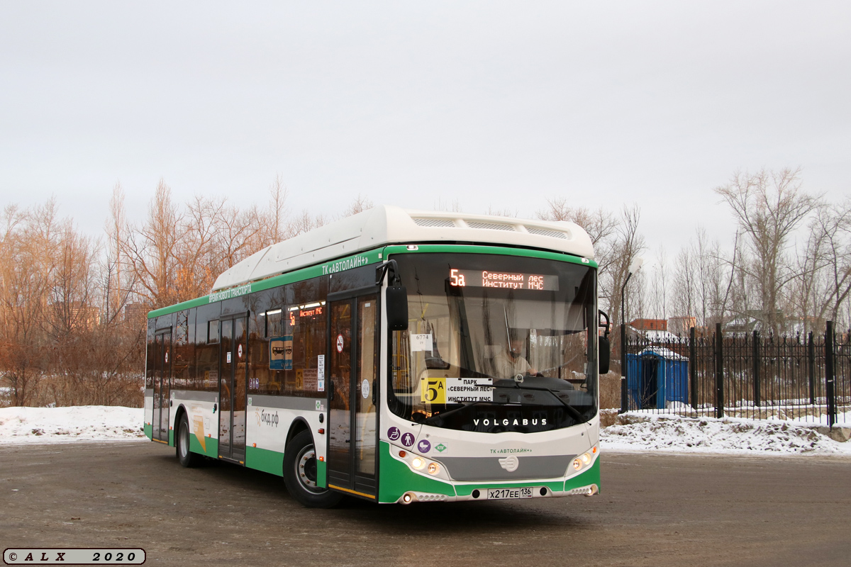 Воронежская область, Volgabus-5270.G2 (CNG) № Х 217 ЕЕ 136