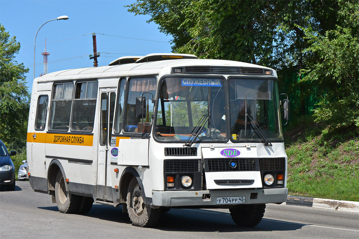 Кемеровская область - Кузбасс, ПАЗ-32053 № 206