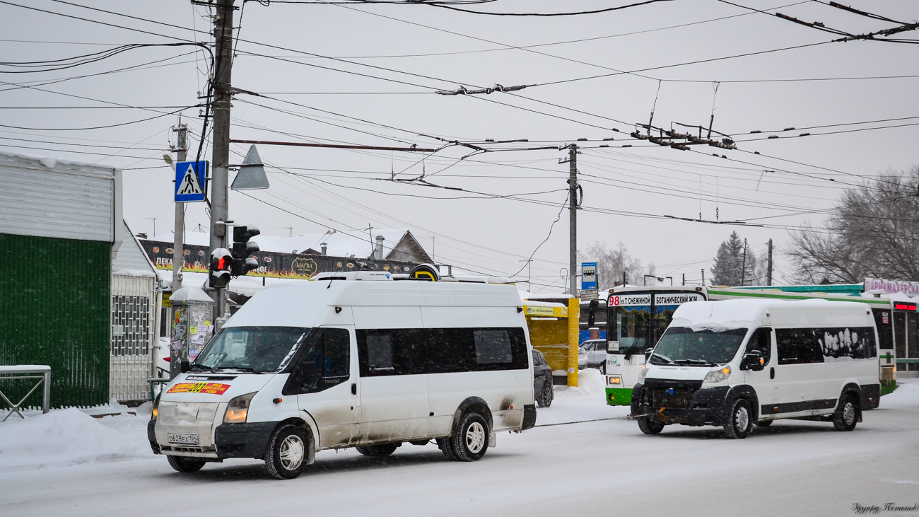 Новосибирская область, Sollers Bus B-BF (Ford Transit) № О 628 ЕХ 154