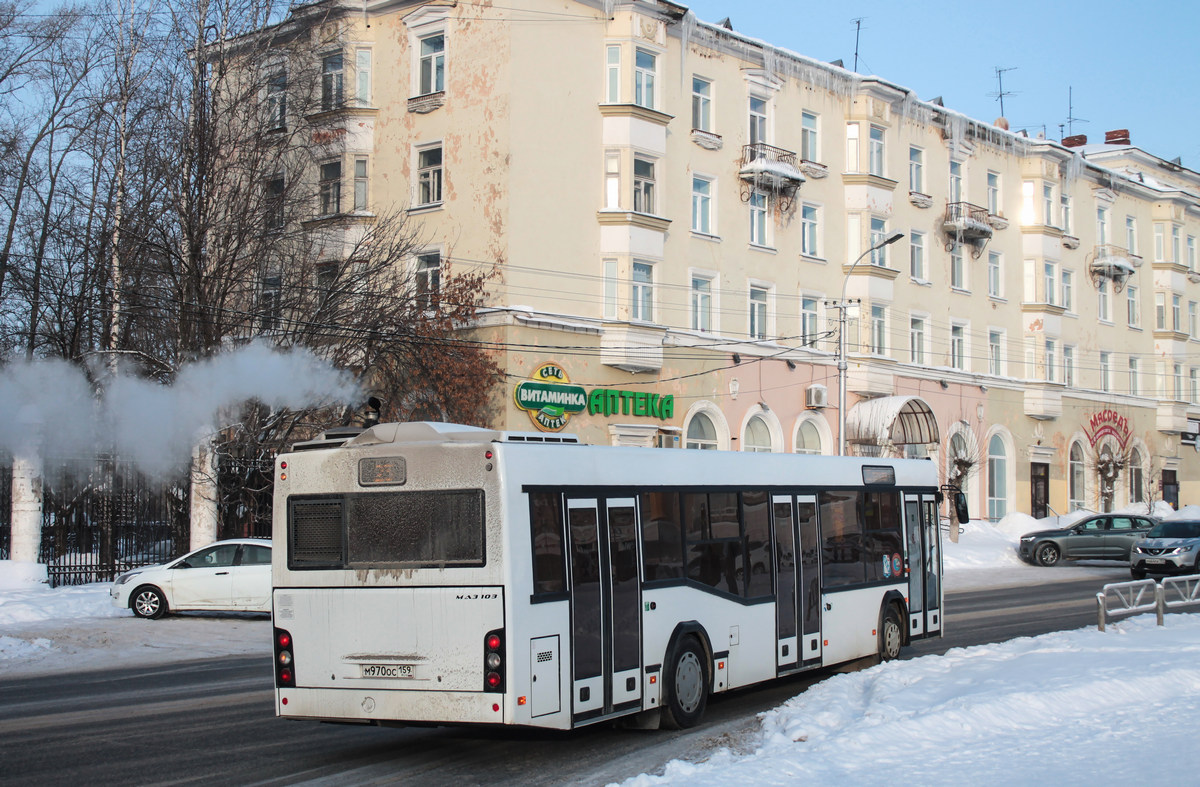 Пермский край, МАЗ-103.486 № М 970 ОС 159