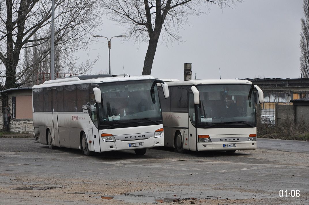 Венгрия, Setra S415GT № PZW-186; Венгрия, Setra S315UL-GT № PZW-187