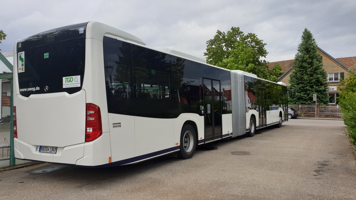 Баден-Вюртемберг, Mercedes-Benz Citaro C2 G № 347