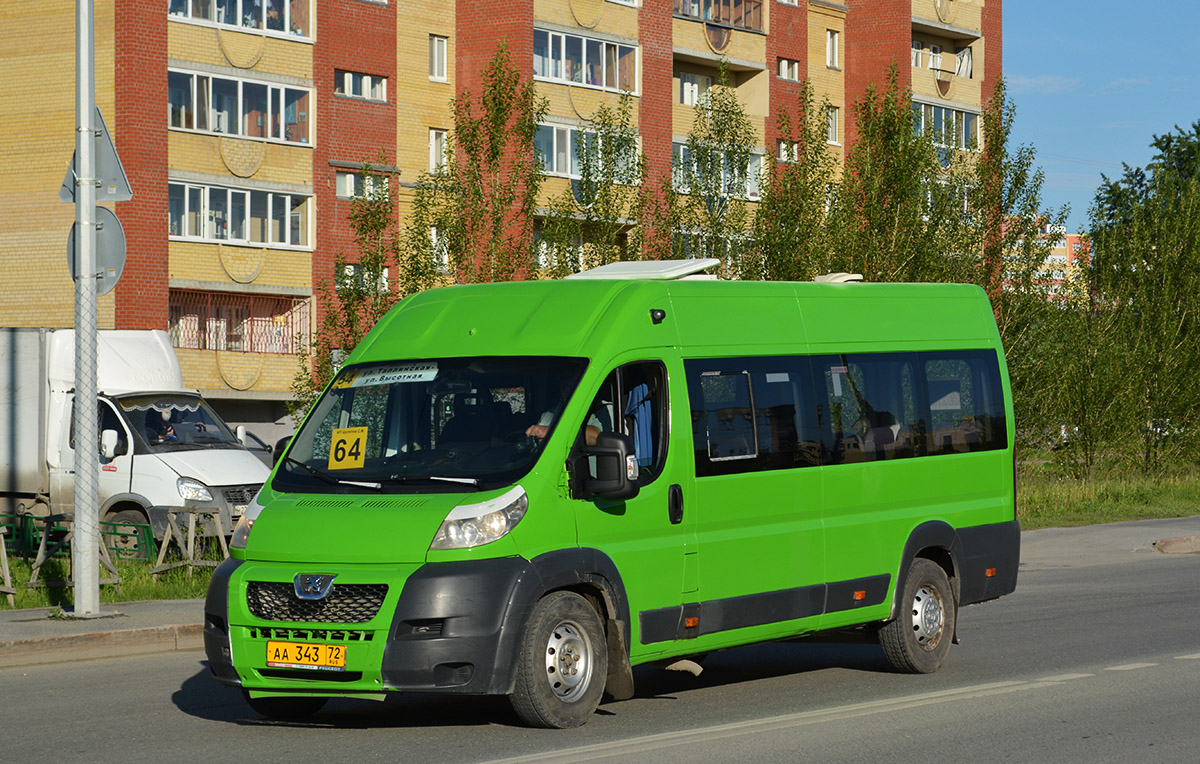 Цюменская вобласць, Нижегородец-2227SK (Peugeot Boxer) № АА 343 72