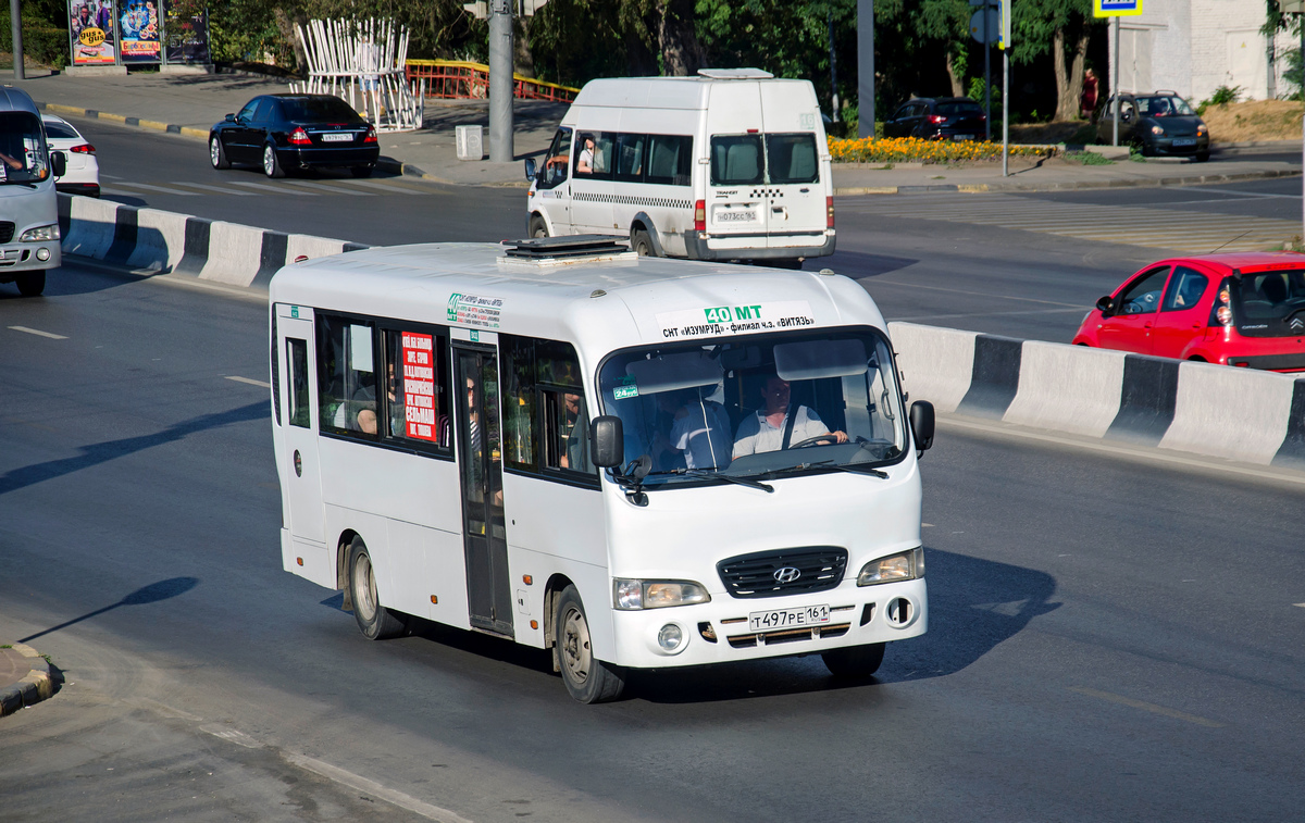 Ростовская область, Hyundai County LWB C09 (ТагАЗ) № Т 497 РЕ 161