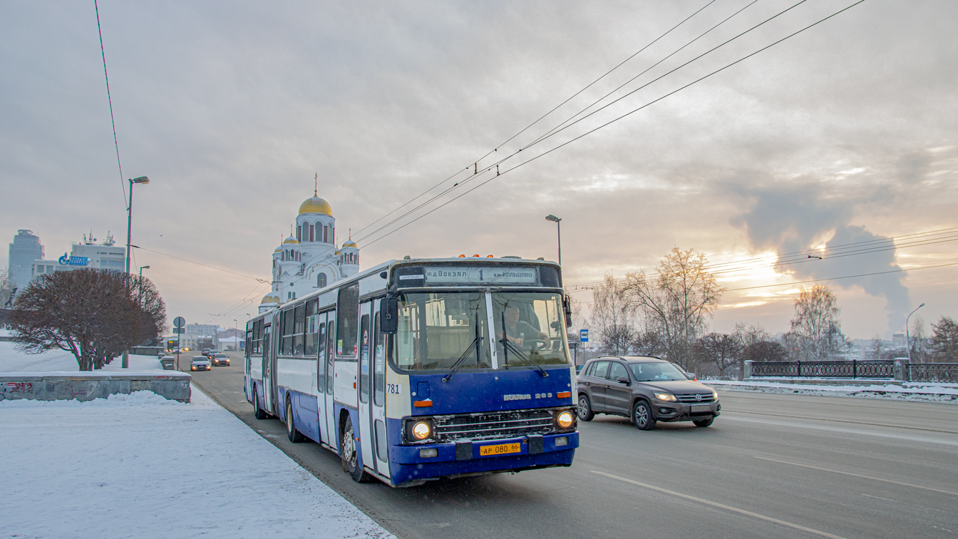 Свердловская область, Ikarus 283.10 № 781