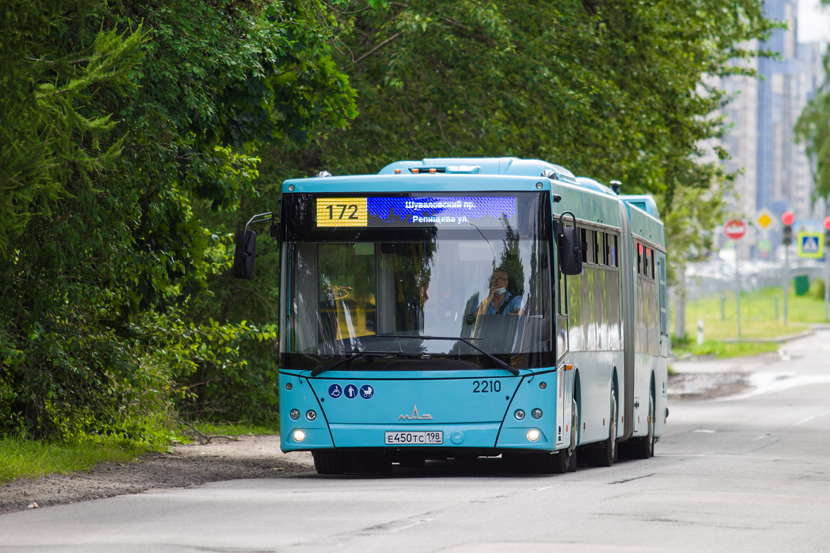 Санкт-Петербург, МАЗ-216.066 № 2210