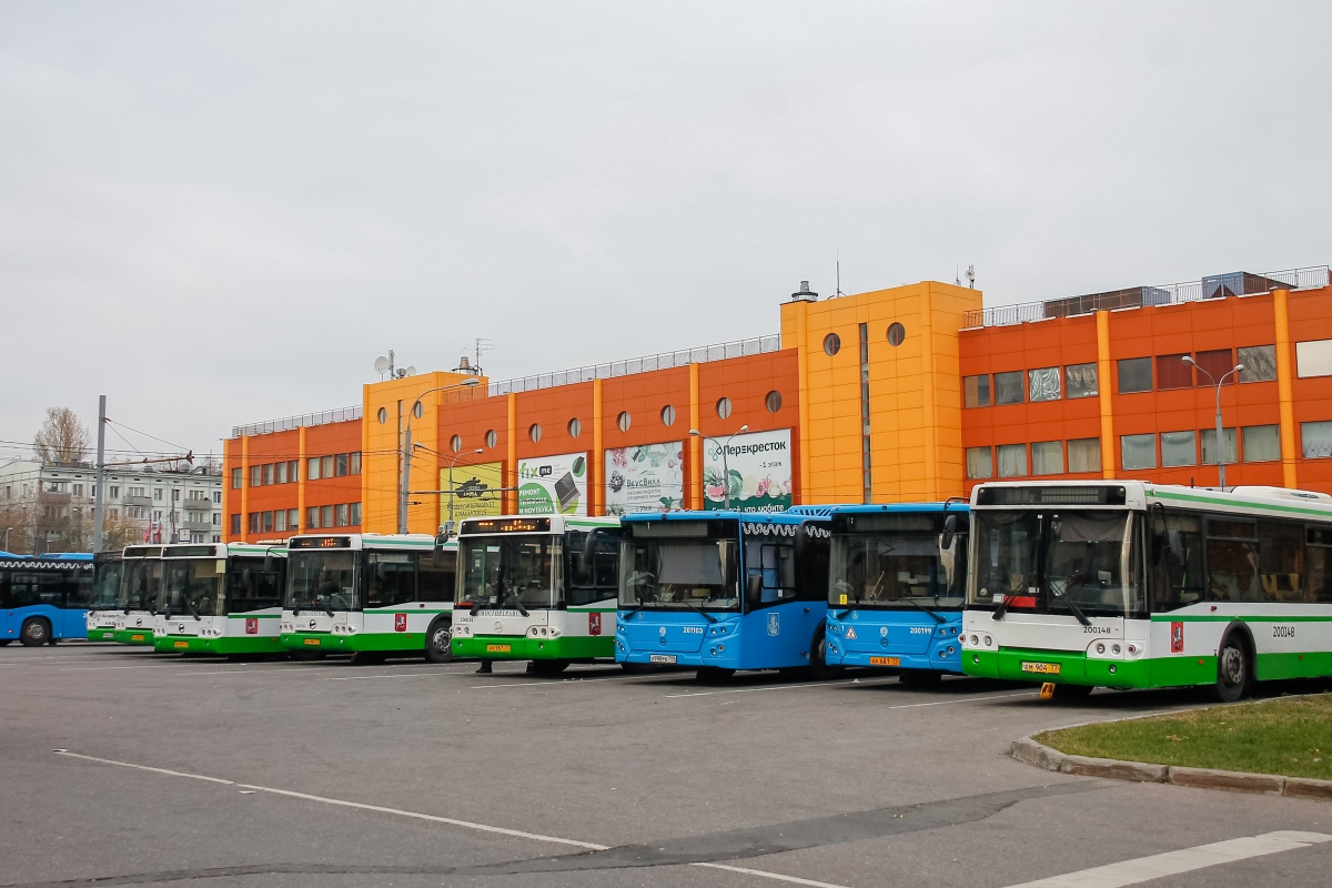 Moskwa — Bus stations