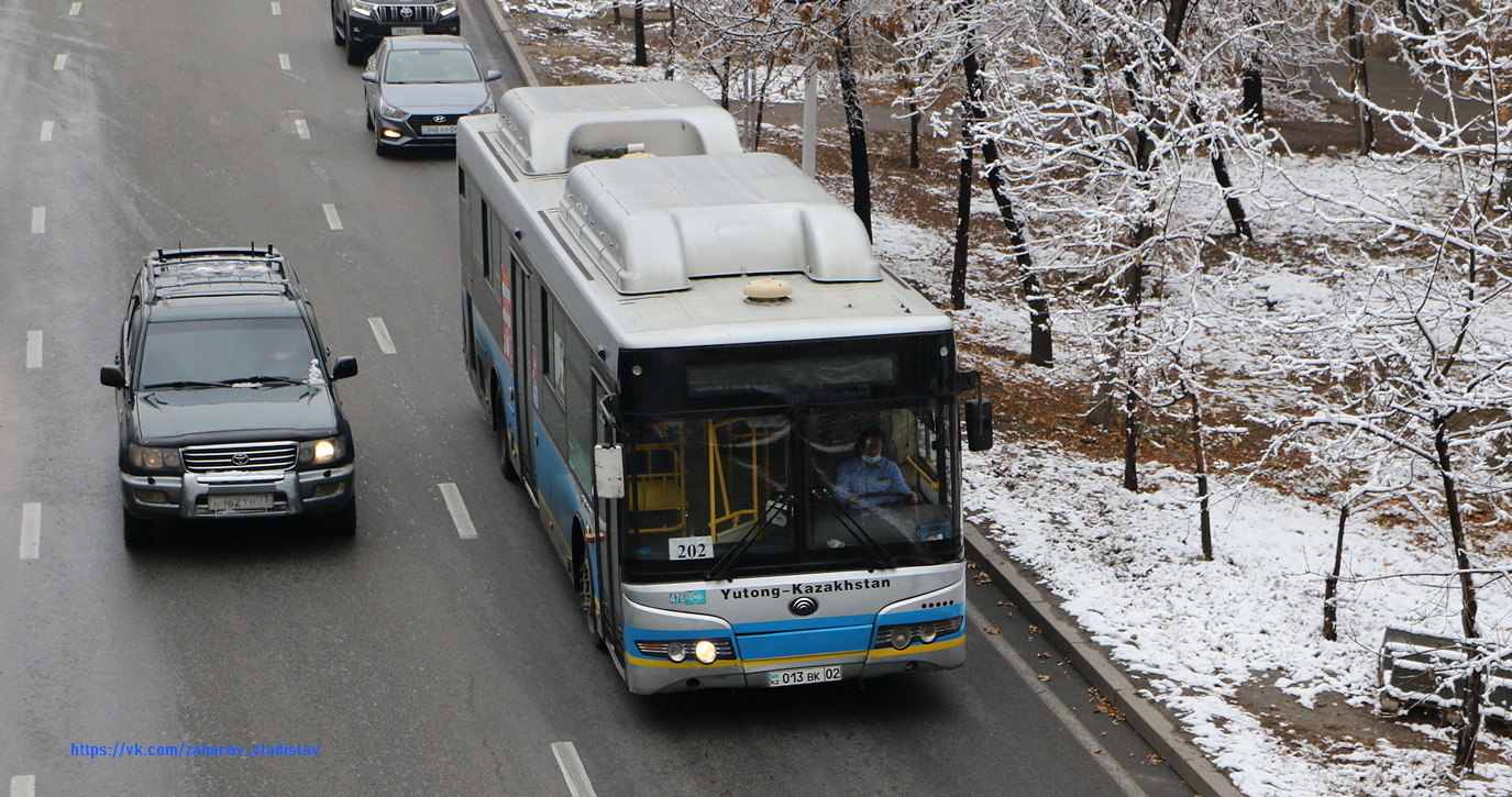 Алматы, Yutong ZK6118HGA № 476