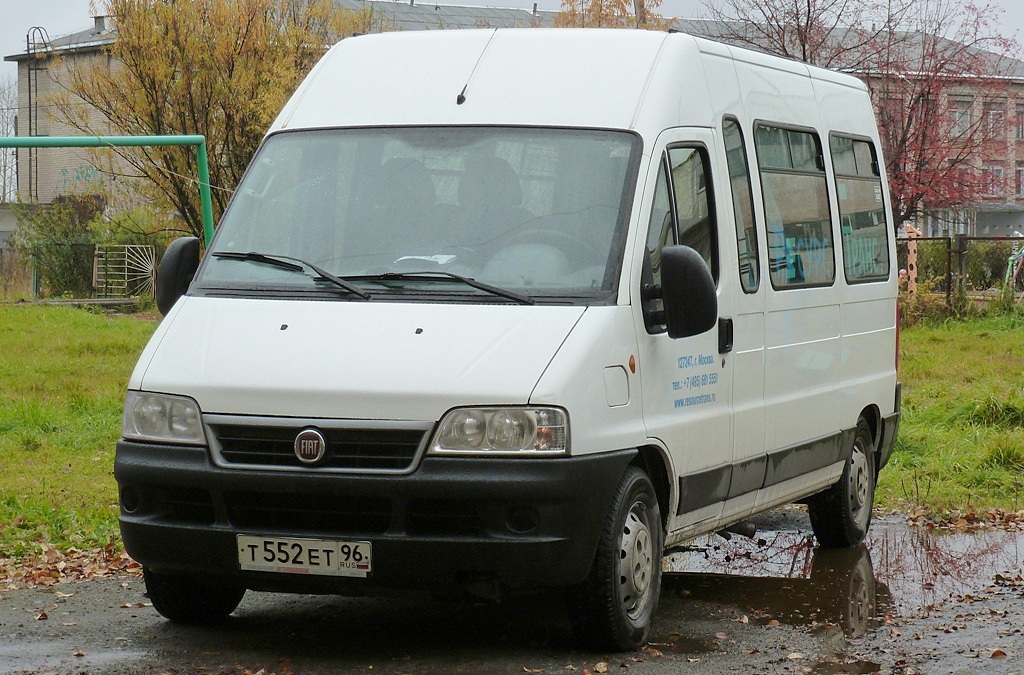 Свердловская область, FIAT Ducato 244 CSMMC, -RT № Т 552 ЕТ 96