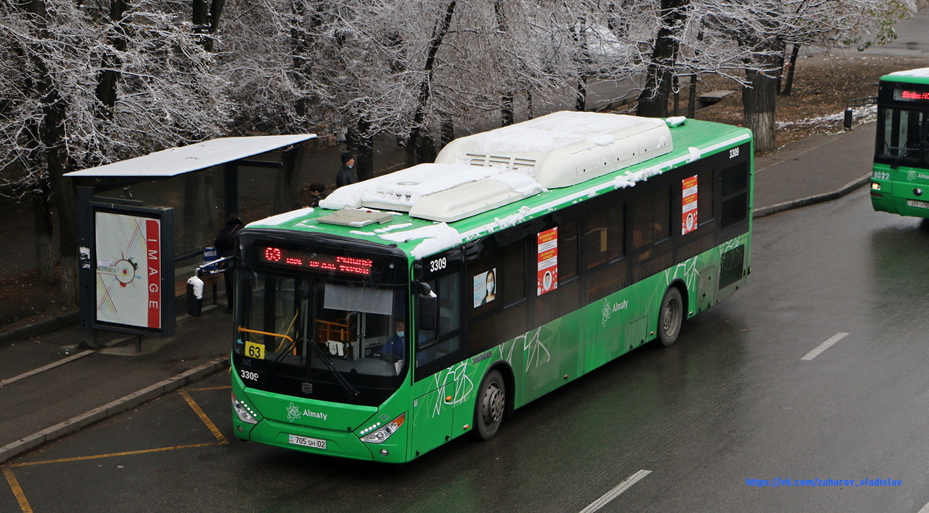 Алматы, Zhong Tong LCK6125HGAN № 3309