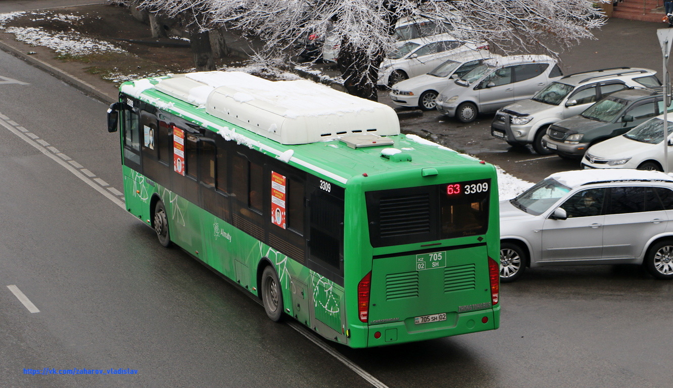 Алматы, Zhong Tong LCK6125HGAN № 3309