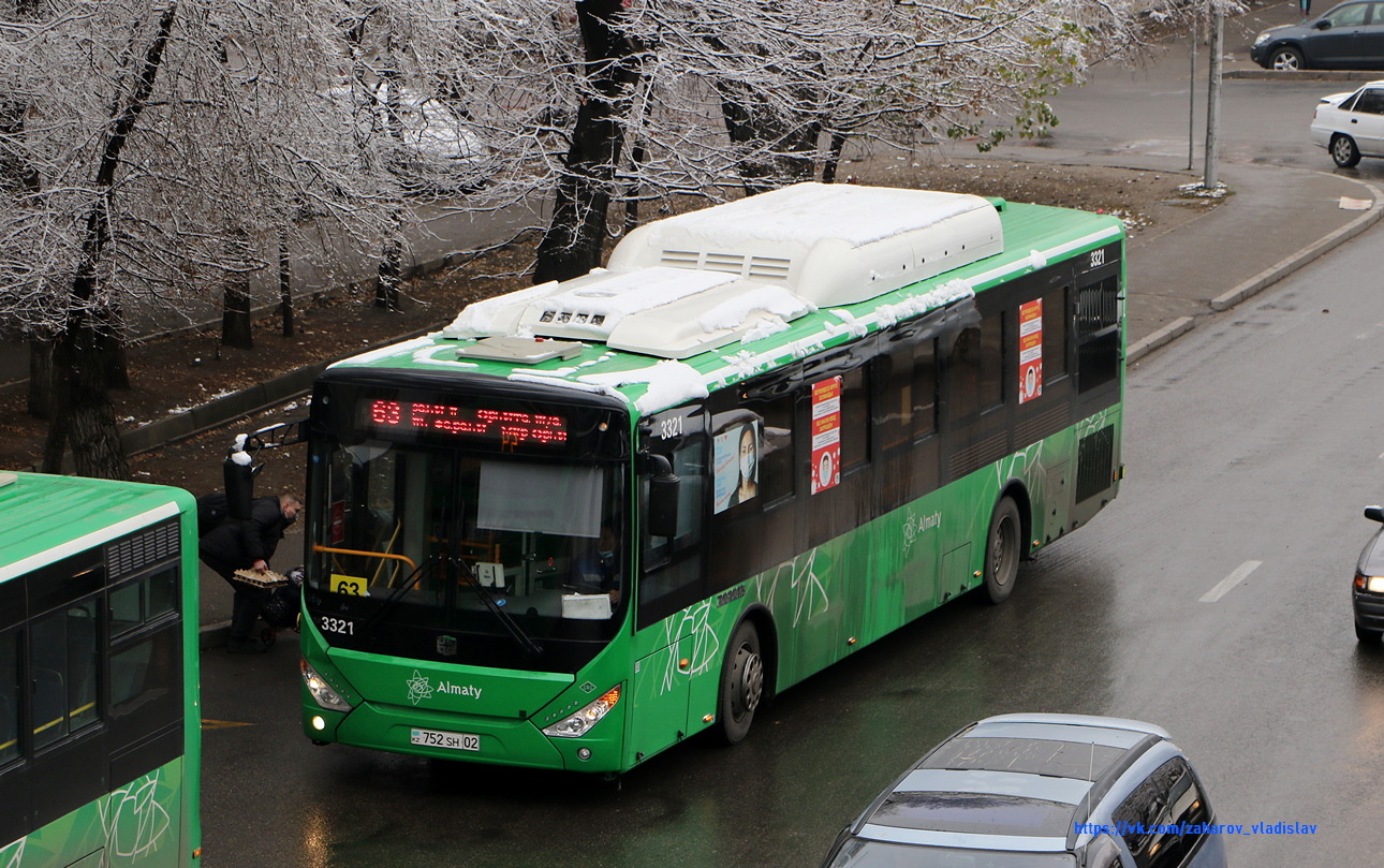 Алматы, Zhong Tong LCK6125HGAN № 3321