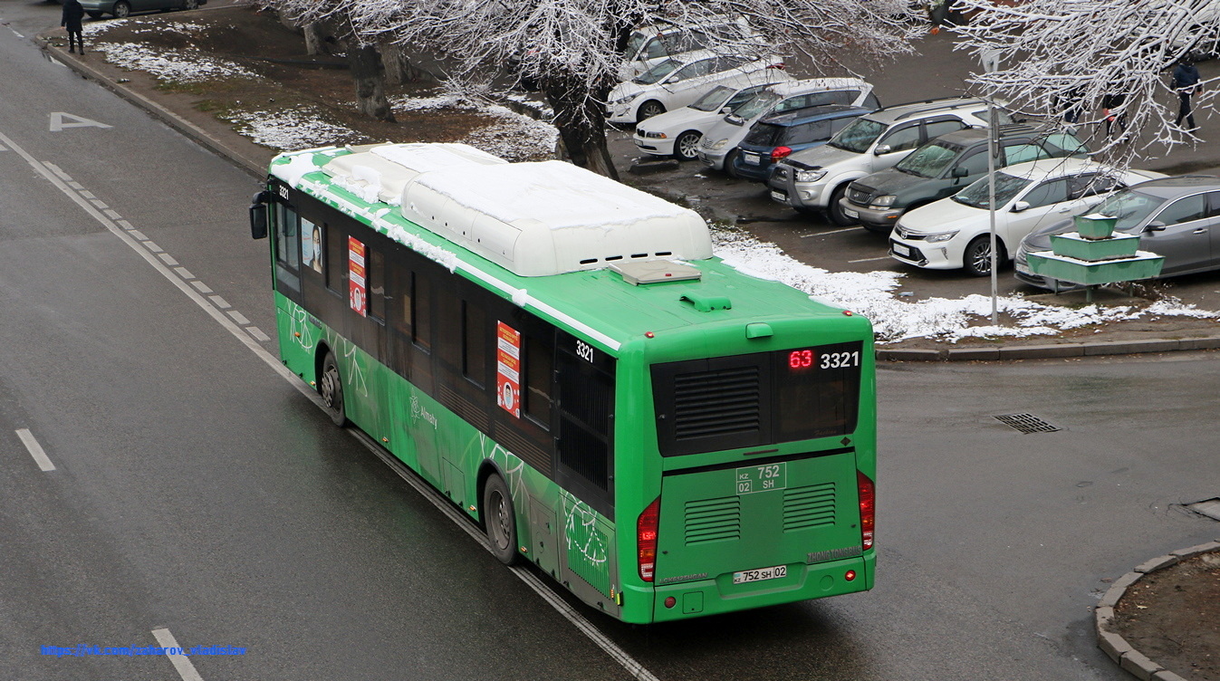 Алматы, Zhong Tong LCK6125HGAN № 3321