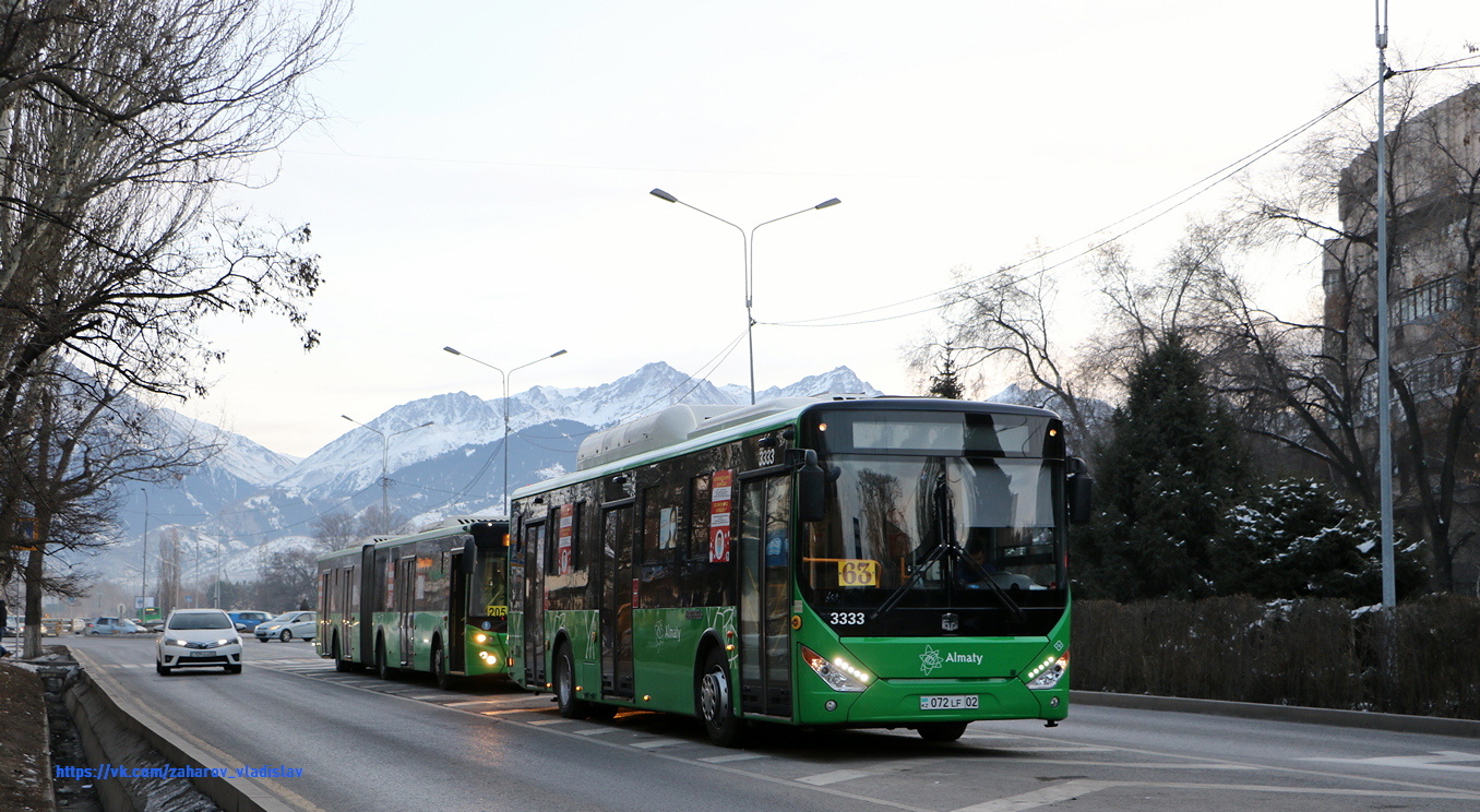 Алматы, Zhong Tong LCK6125HGAN № 3333