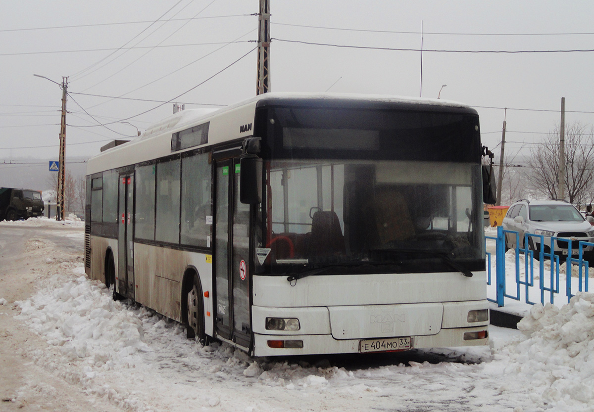 Белгородская область, MAN A21 NL313 № Е 404 МО 33