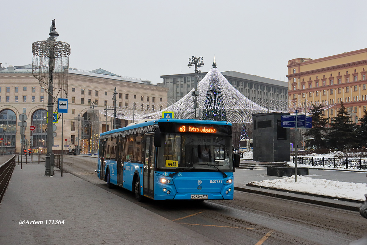 Москва, ЛиАЗ-5292.65 № 040787