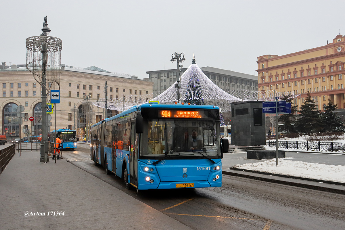 Москва, ЛиАЗ-6213.65 № 151691