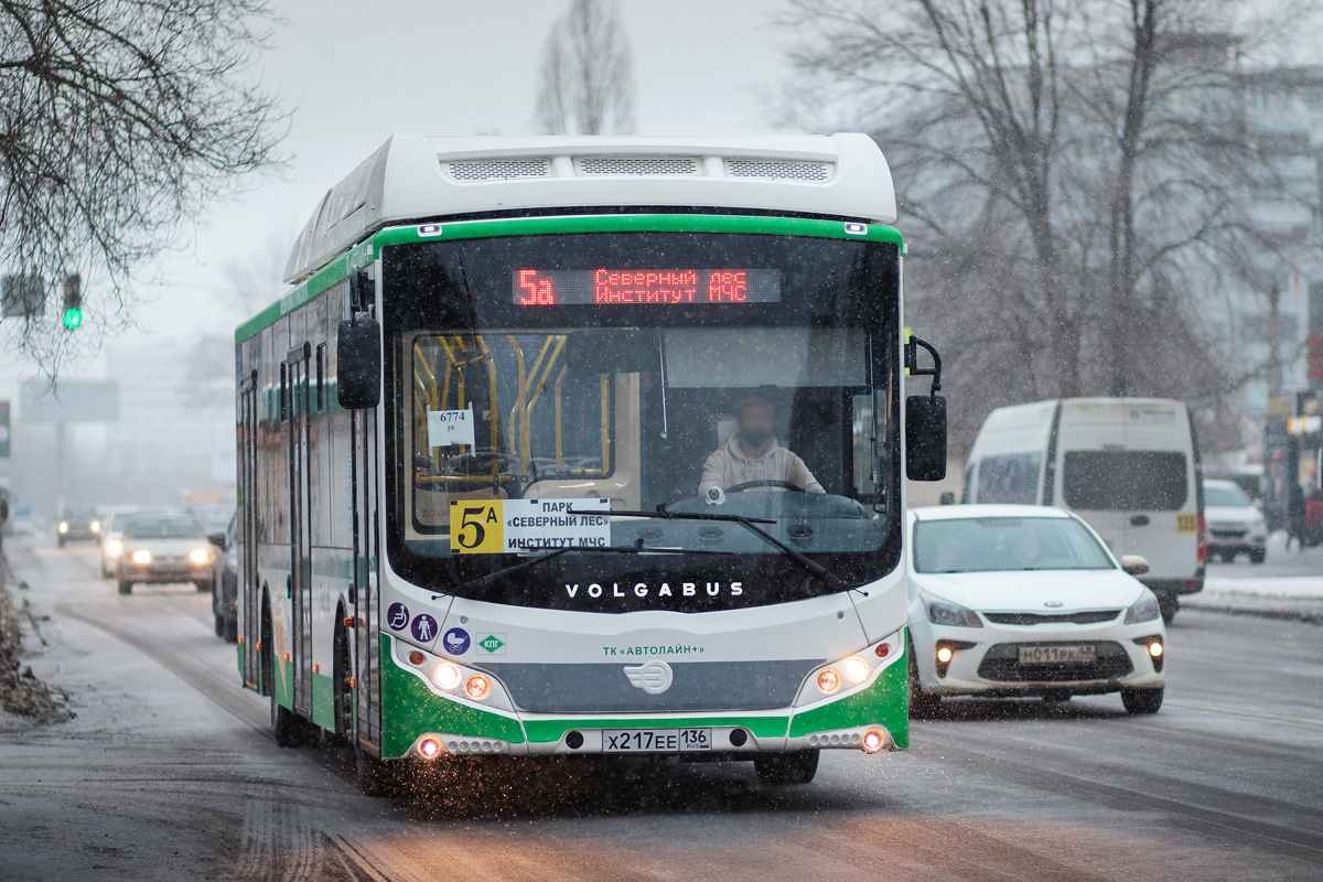 Воронежская область, Volgabus-5270.G2 (CNG) № Х 217 ЕЕ 136