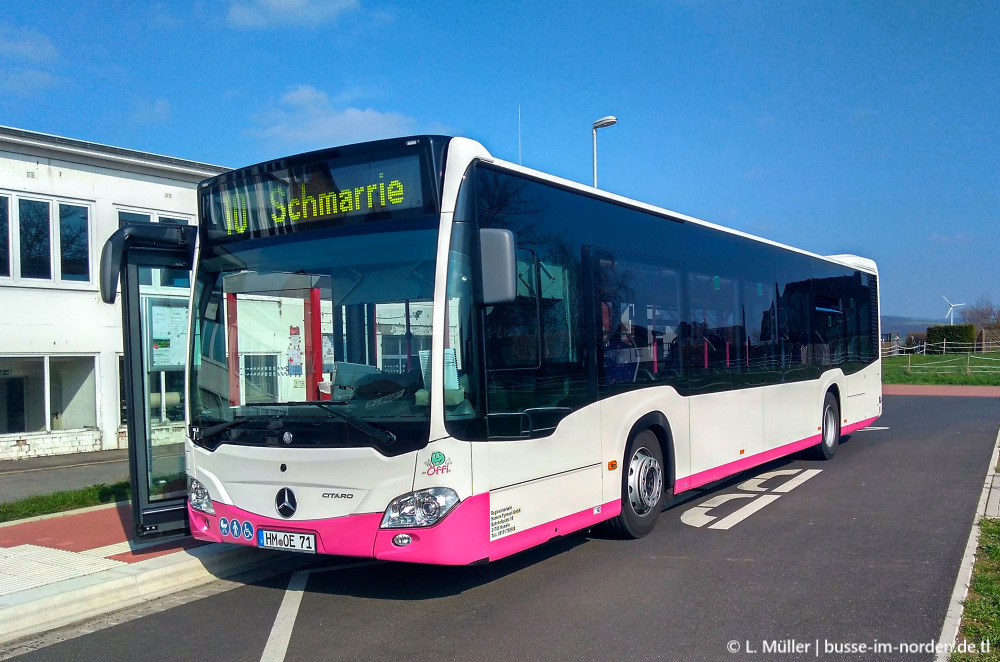 Нижняя Саксония, Mercedes-Benz Citaro C2 hybrid № 71