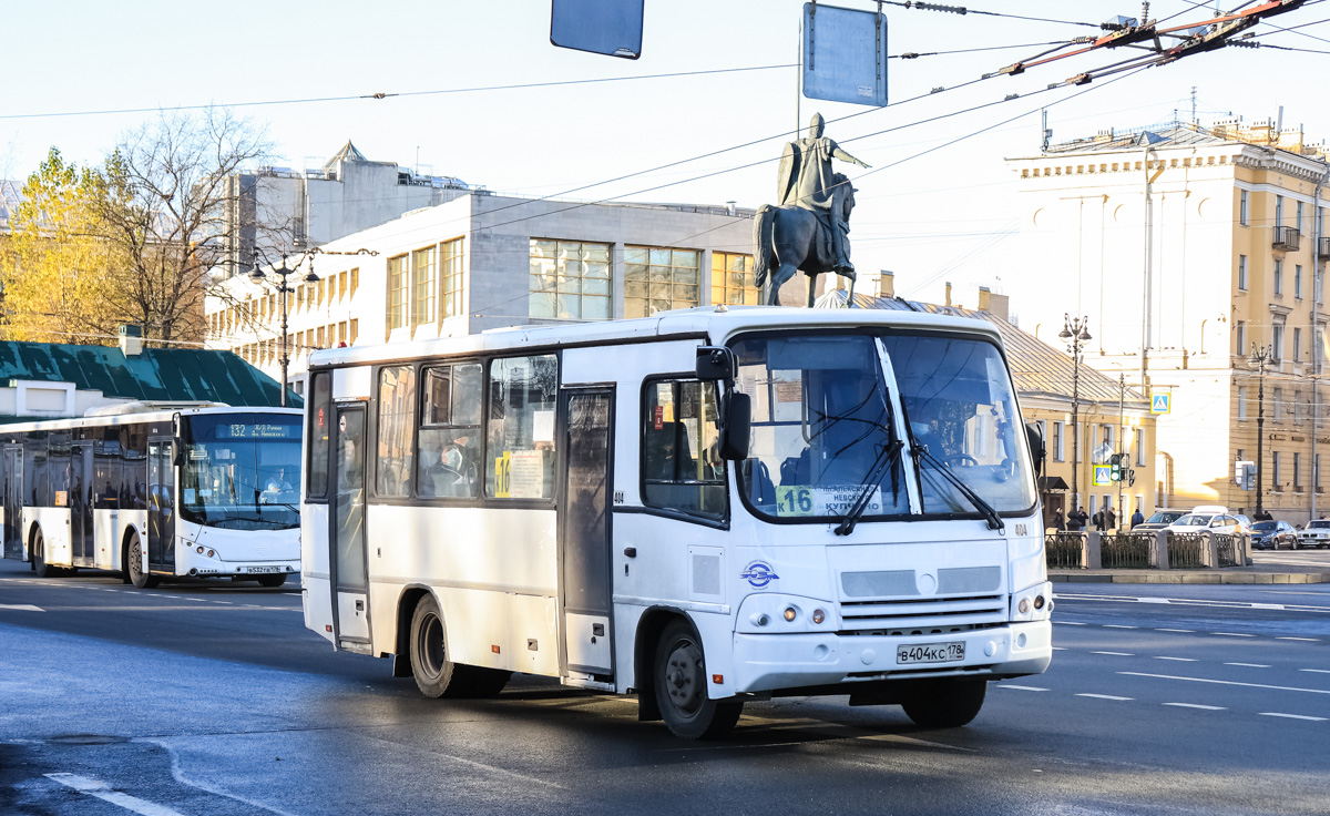 Санкт-Петербург, ПАЗ-320402-05 № 404