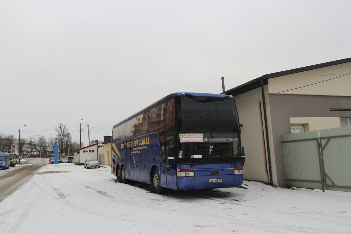 Lvov region, Van Hool T916 Altano # BC 9825 EO