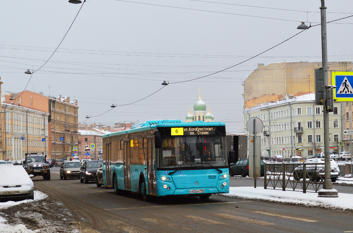 Санкт-Петербург, ЛиАЗ-5292.65 № 5528