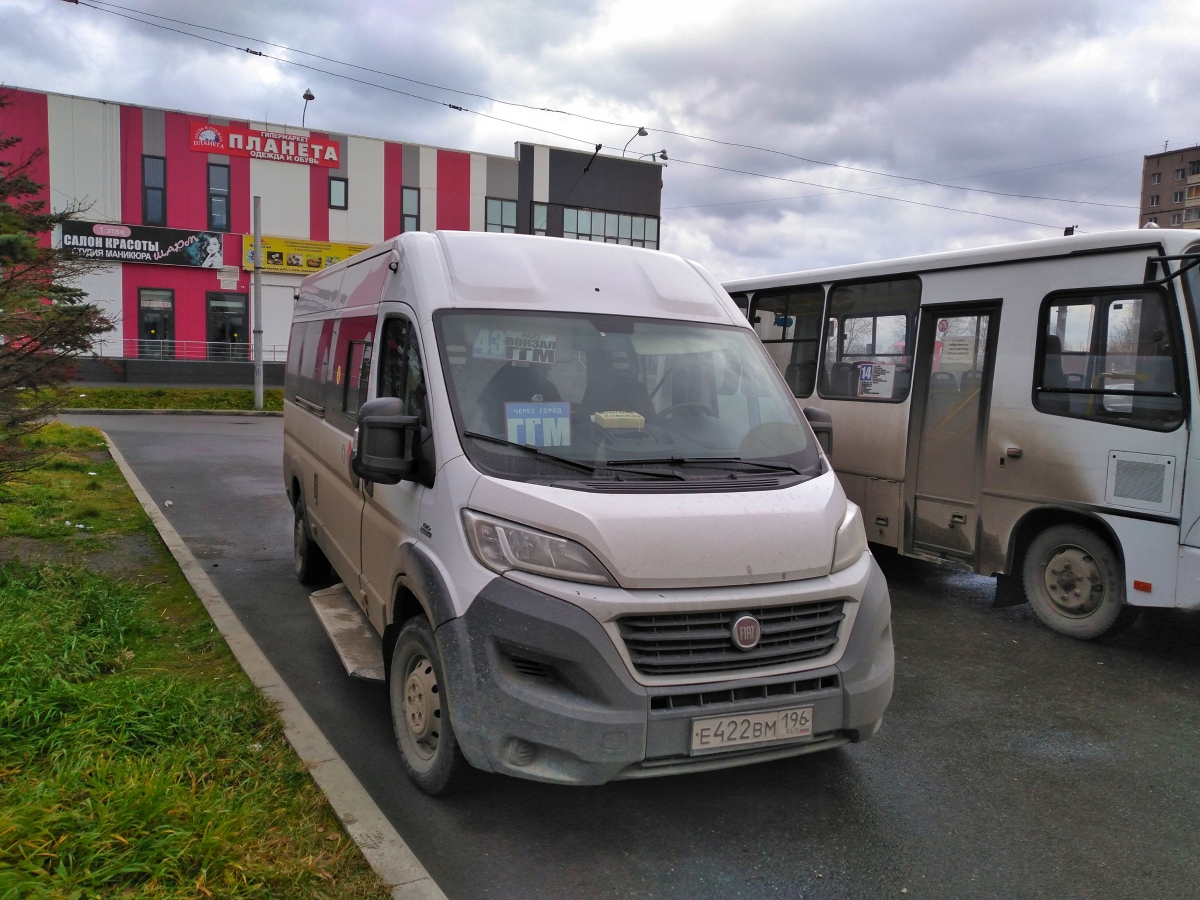 Свердловская область, Нижегородец-FST613 (FIAT Ducato) № Е 422 ВМ 196