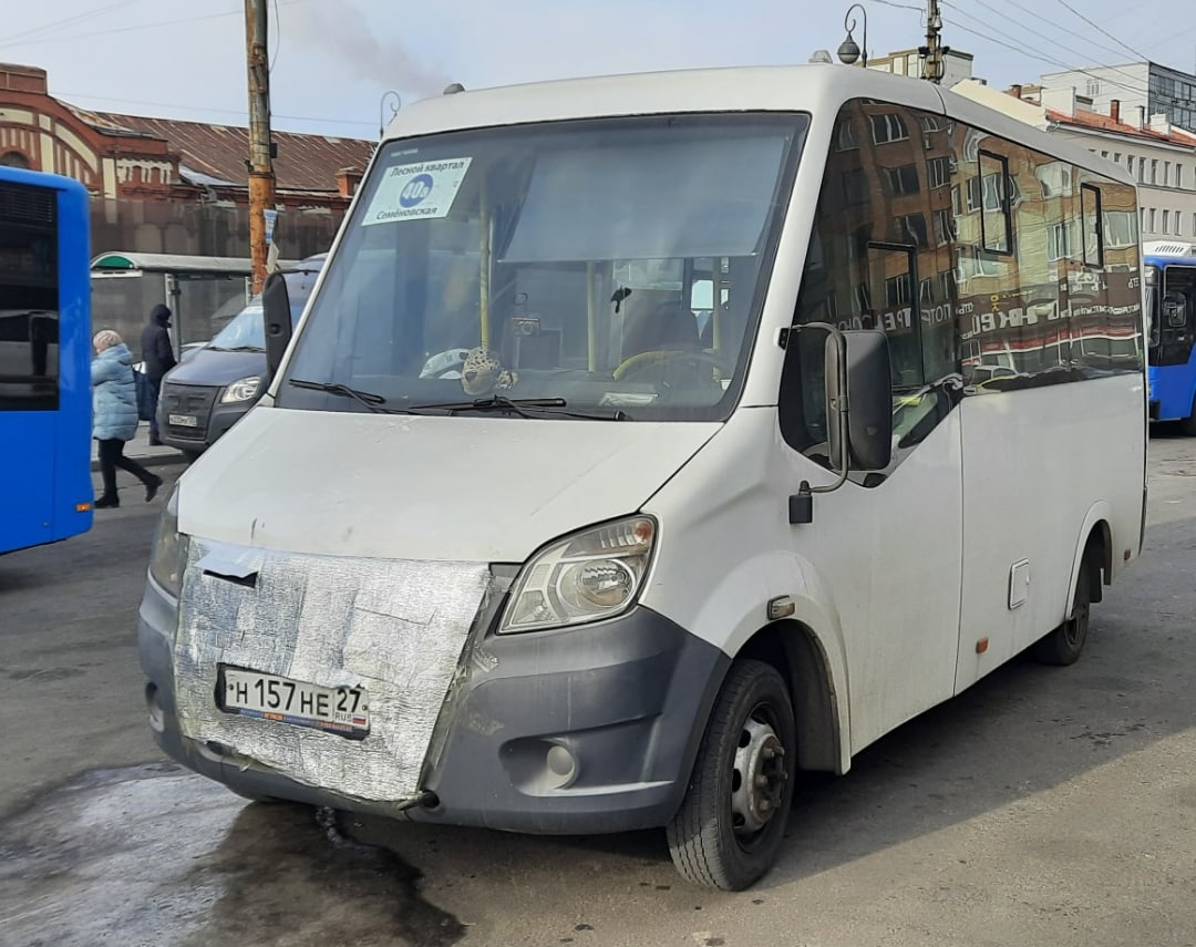 Приморский край, ГАЗ-A64R42 Next № Н 157 НЕ 27