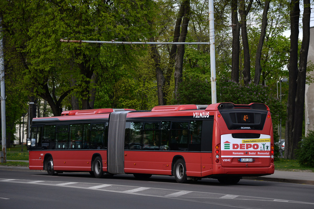 Литва, Scania Citywide LFA № V8042