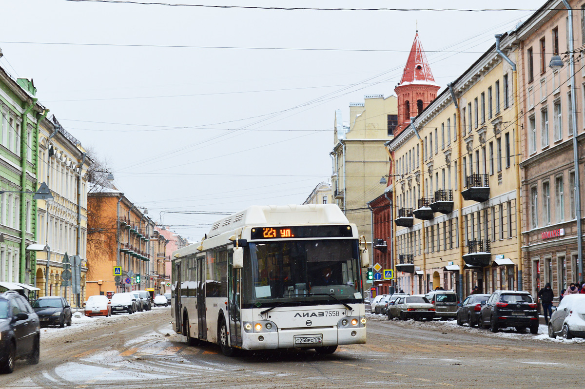 Санкт-Петербург, ЛиАЗ-5292.71 № 7558