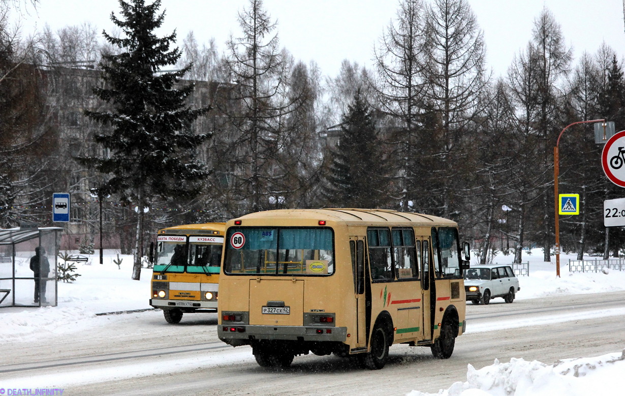 Кемеровская область - Кузбасс, ПАЗ-32054 № Р 327 СХ 42