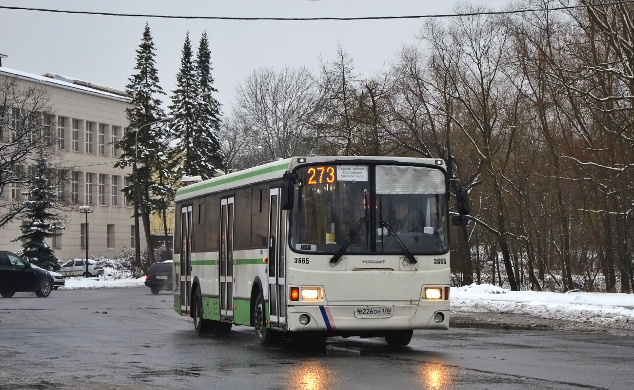 Санкт-Петербург, ЛиАЗ-5293.60 № 3665