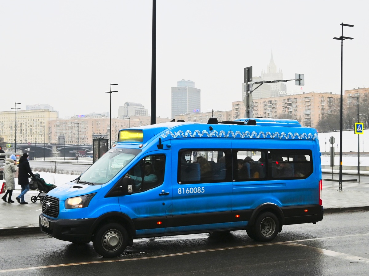 Москва, Ford Transit FBD [RUS] (X2F.ESG.) № 8160085