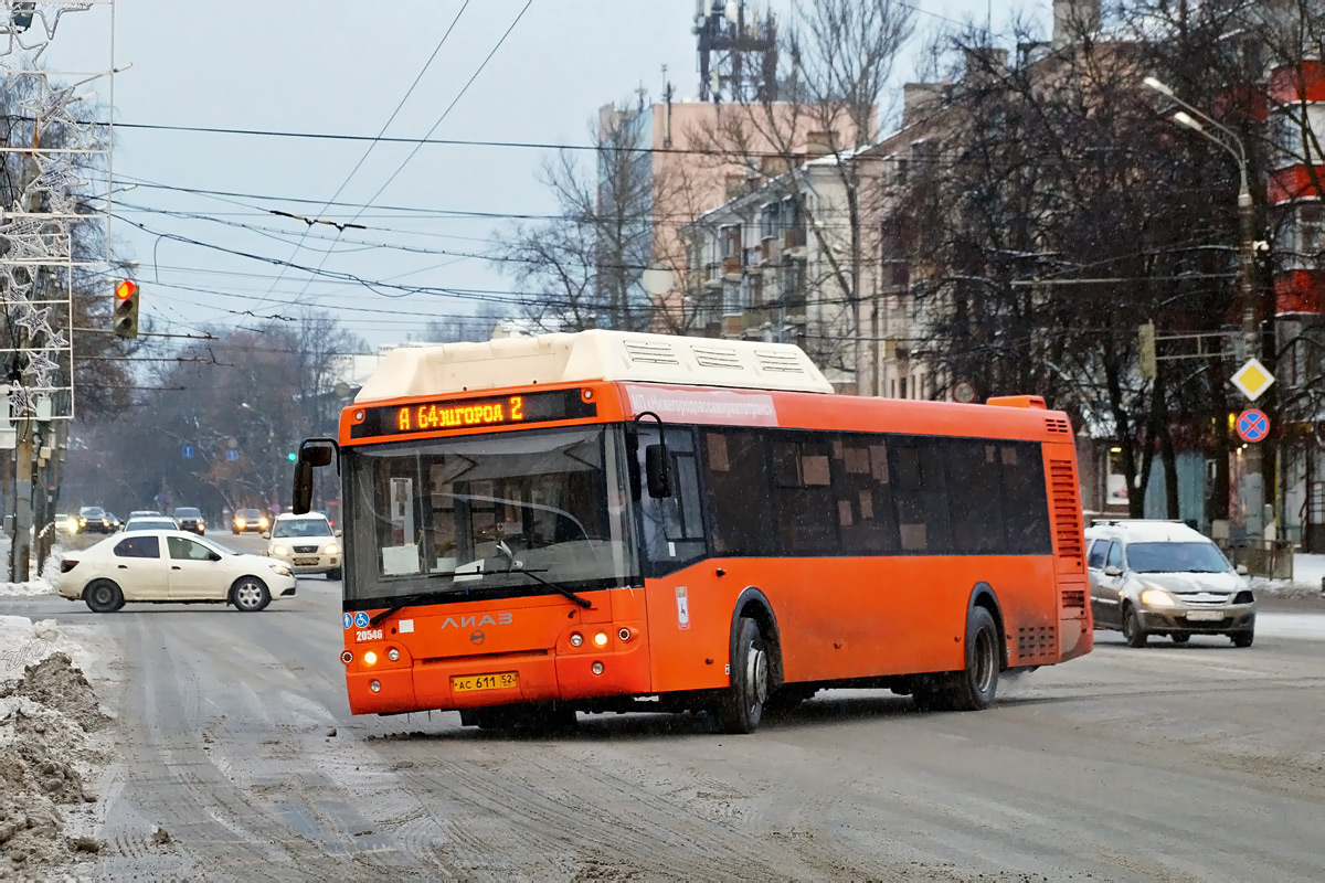 Нижегородская область, ЛиАЗ-5292.67 (CNG) № 20546