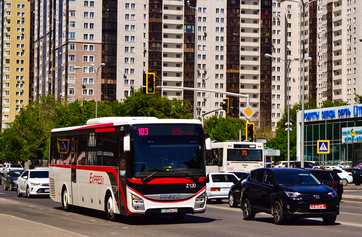 Astana, IVECO Crossway LINE 13M (SaryarkaAvtoProm) # Z120