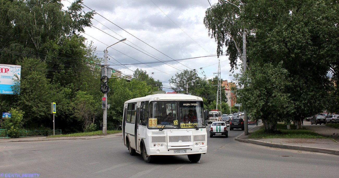 Томская область, ПАЗ-32054 № К 452 ТТ 70