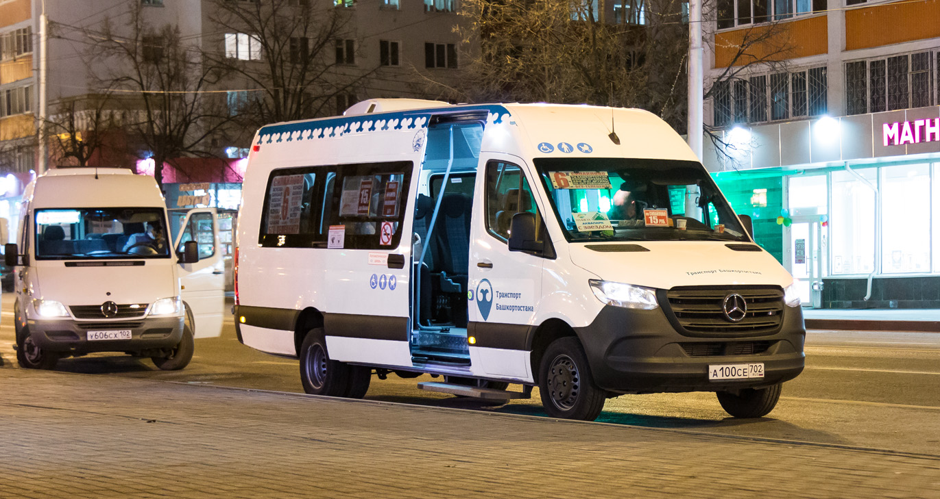 Башкортостан, Луидор-2236XA (MB Sprinter) № А 100 СЕ 702