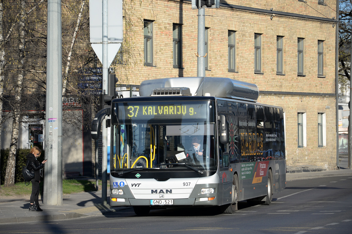 Литва, MAN A21 Lion's City NL273 CNG № 937