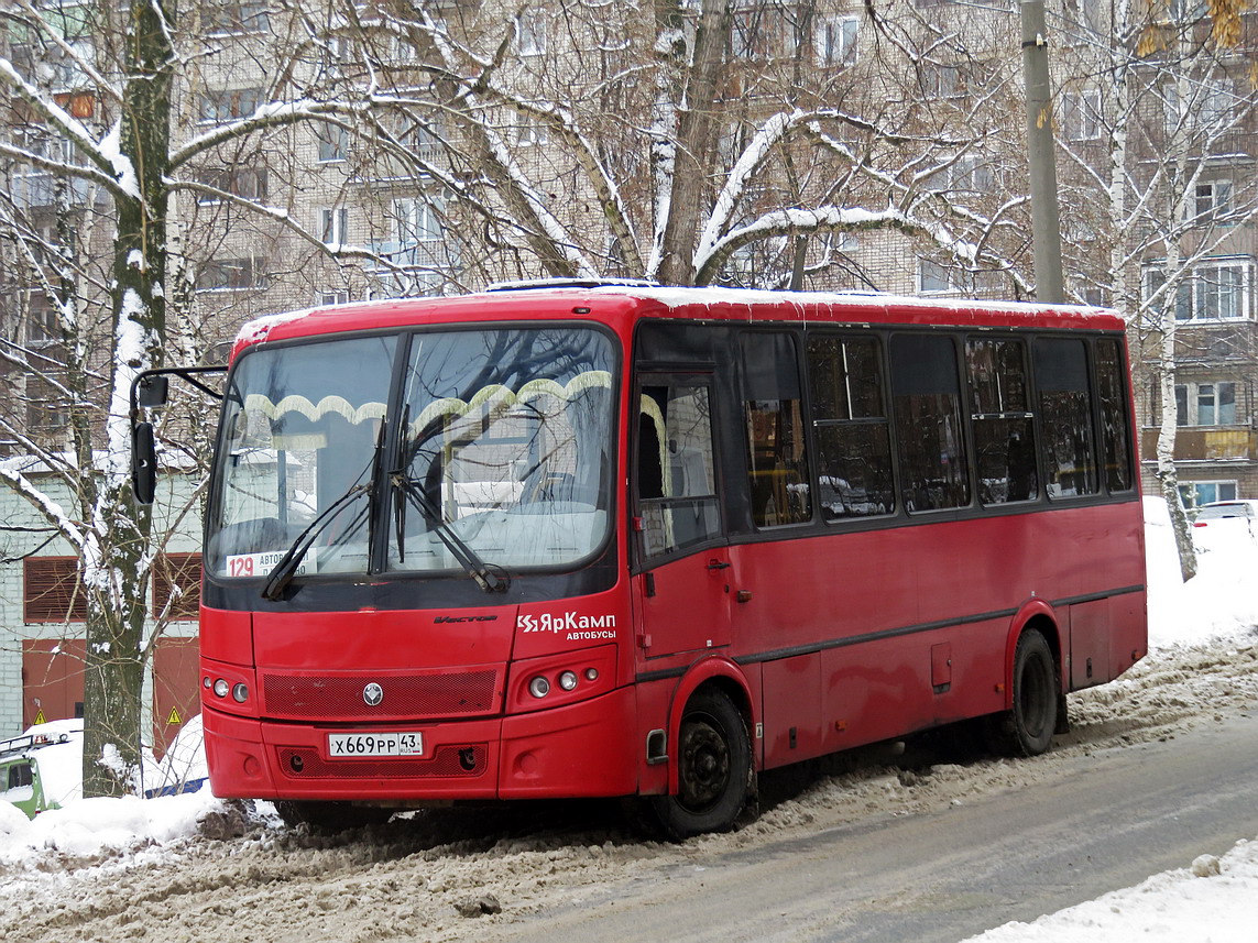 Кировская область, ПАЗ-320412-04 "Вектор" № Х 669 РР 43